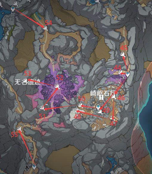 原神流明石原矿位置大全：流明石原矿位置分布图[多图]图片2