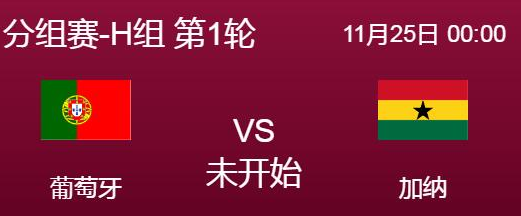 2022世界杯小组赛葡萄牙vs加纳谁会赢-葡萄牙vs加纳2022小组赛比分预测 