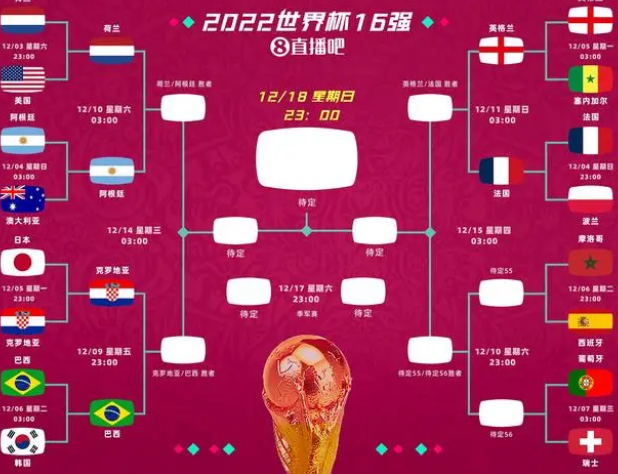 2022世界杯8强都有哪些球队