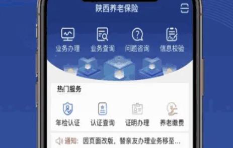 陕西养老保险认证app