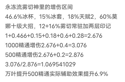 原神万叶元素精通多少合适